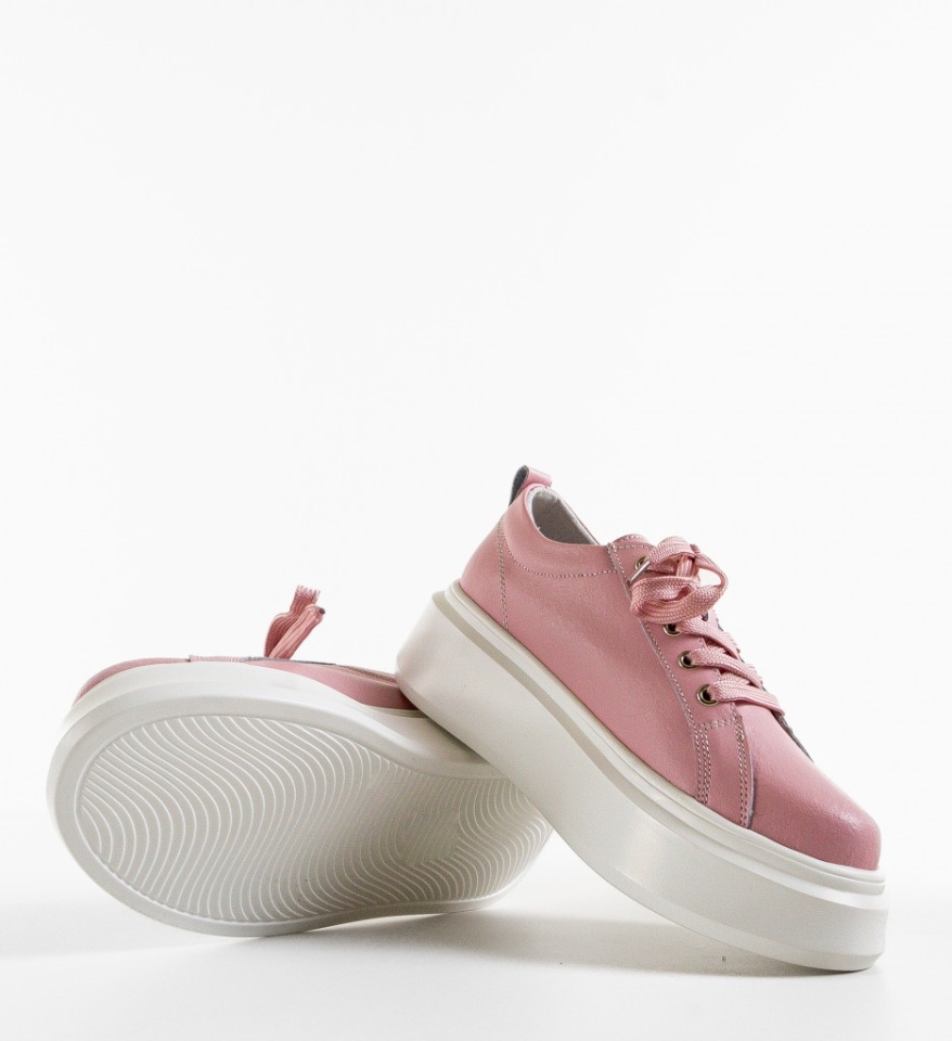 Pantofi Casual Nuandre Roz - Img 4