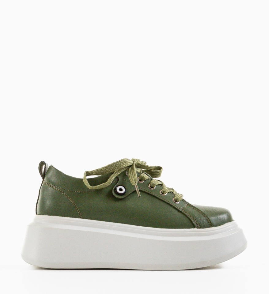 Pantofi Casual Nuandre Verzi - Img 5