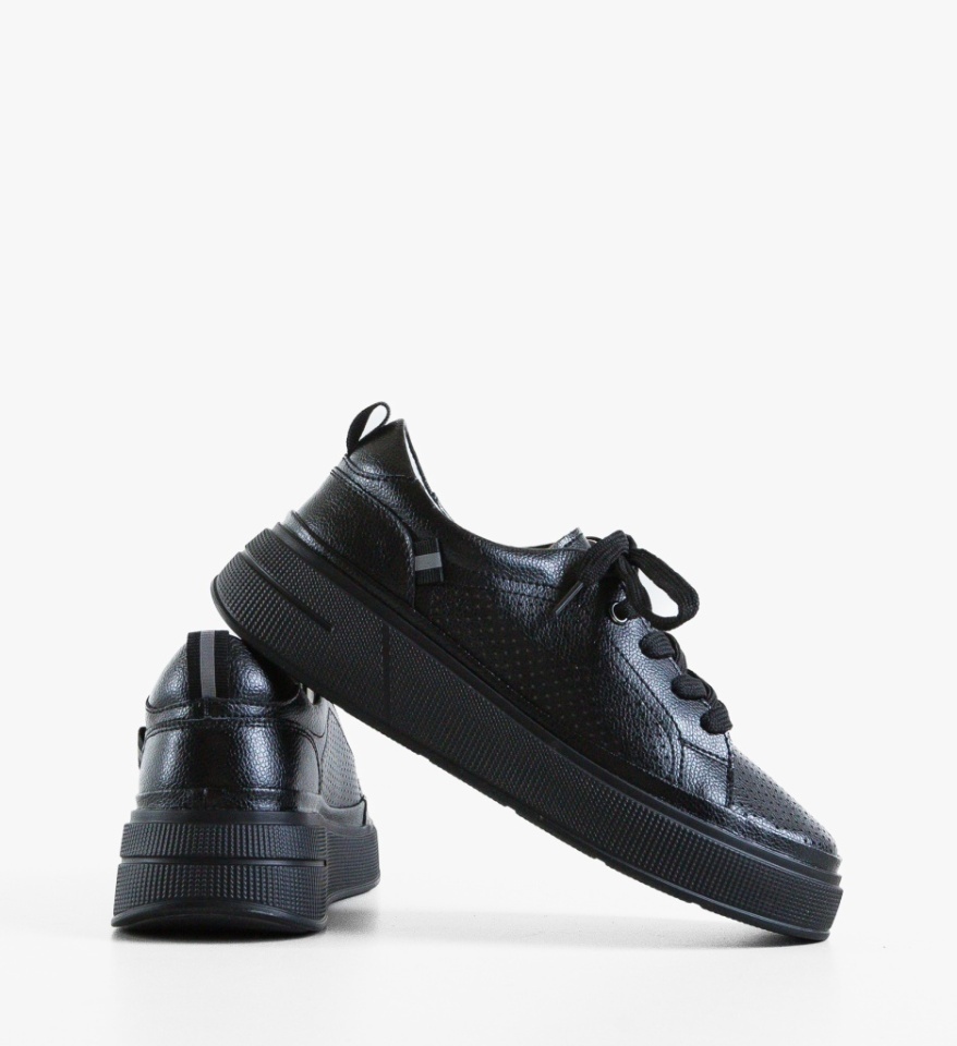 Pantofi Casual Papaye Negri - Img 3