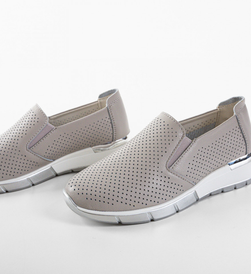 Pantofi Casual Pufine Gri - Img 2