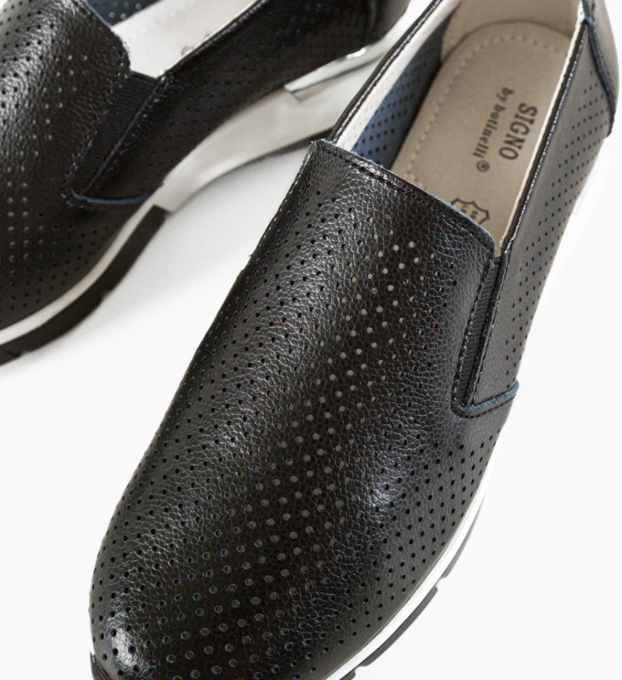 Pantofi Casual Pufine Negri - Img 4