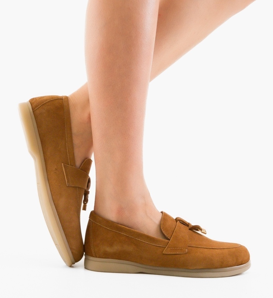 Pantofi Casual Pyana Camel - Img 2