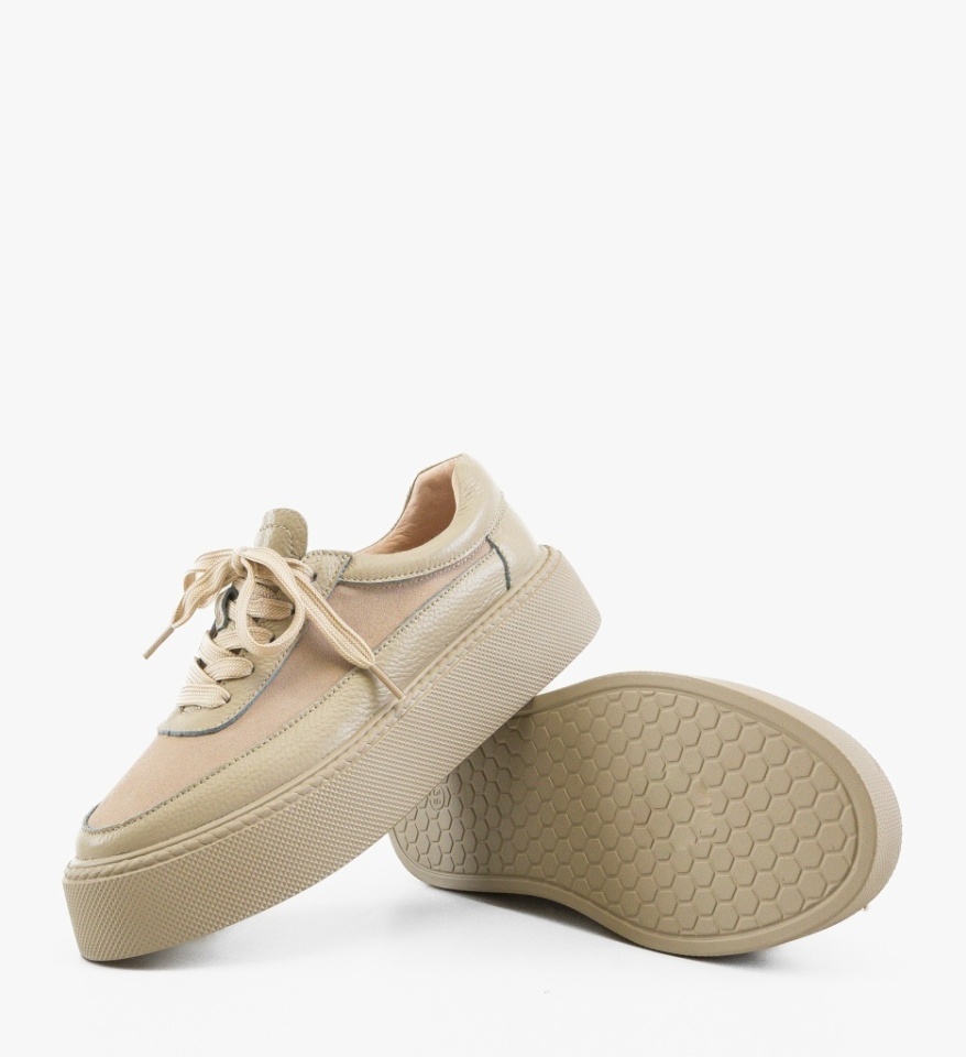 Pantofi Casual Retegan Bej - Img 2