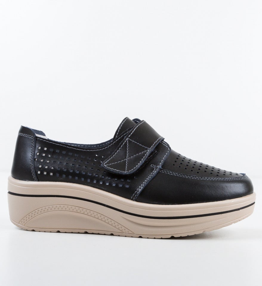 Pantofi Casual Rezolito Negri