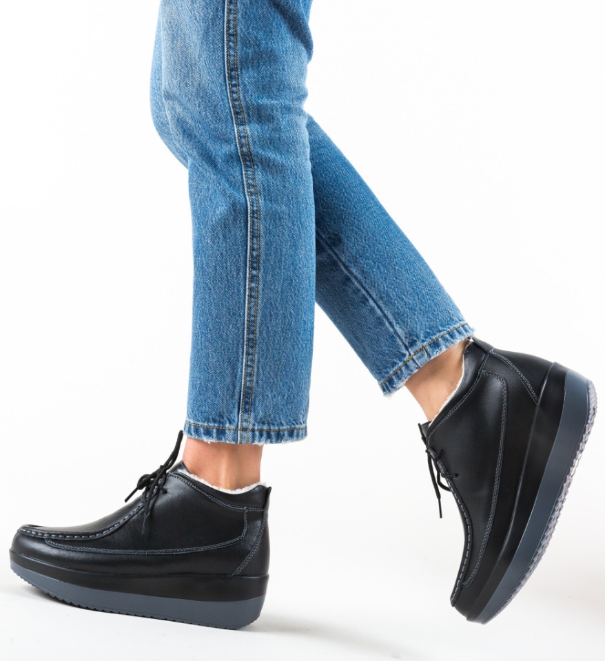 Pantofi Casual Ryhko Negri - Img 2
