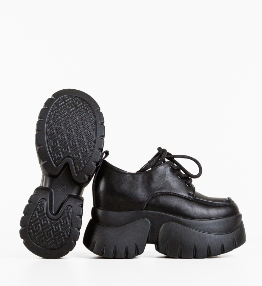 Pantofi casual Sajna Negri - Img 4