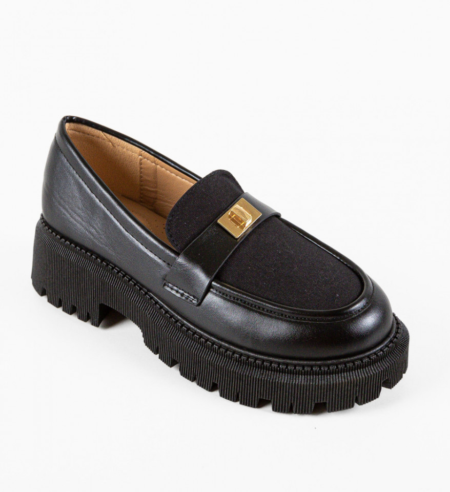 Pantofi Casual Salma Negri - Img 2