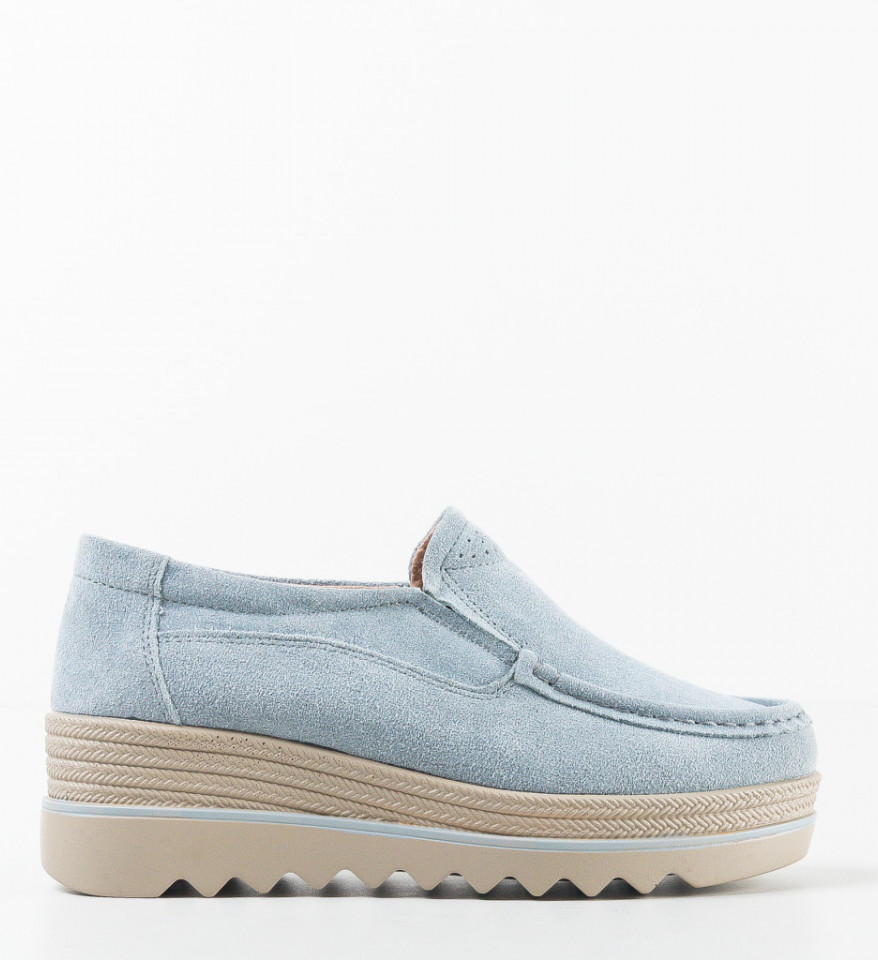 Pantofi Casual Smirno Albastri - Img 1