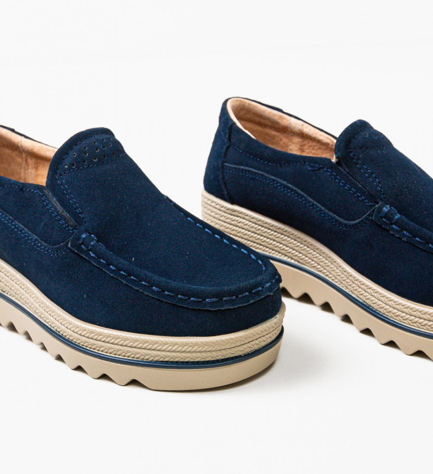 Pantofi Casual Smirno Bleumarin - Img 2