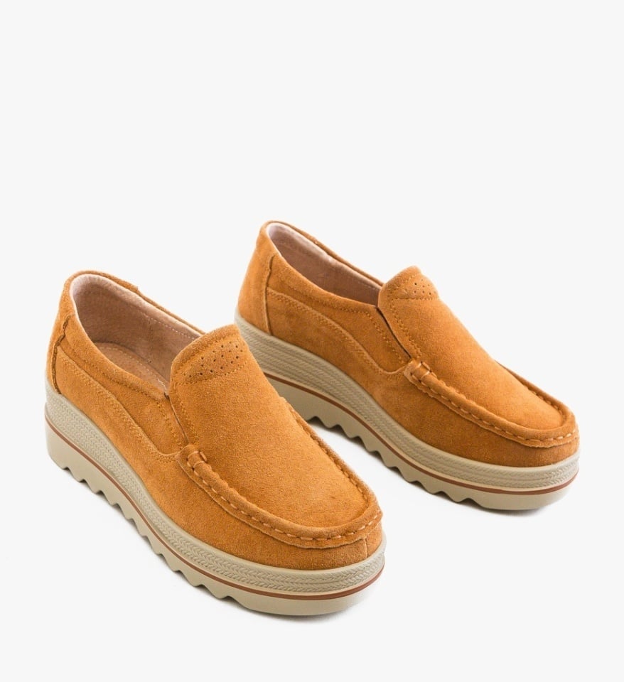Pantofi Casual Smirno Camel 2 - Img 3