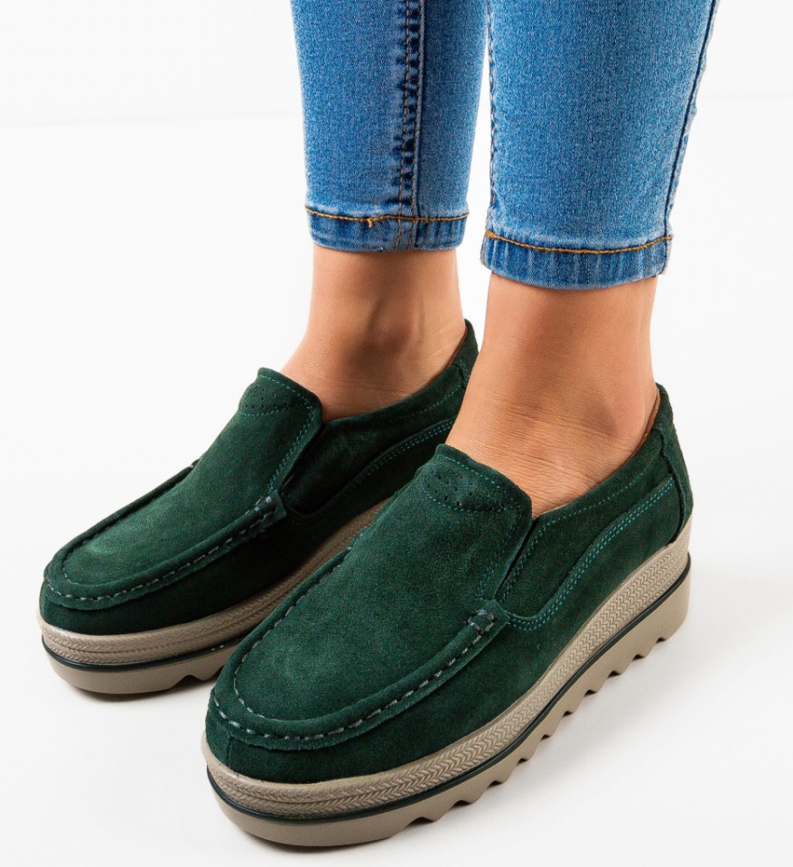 Pantofi Casual Smirno Verzi - Img 5