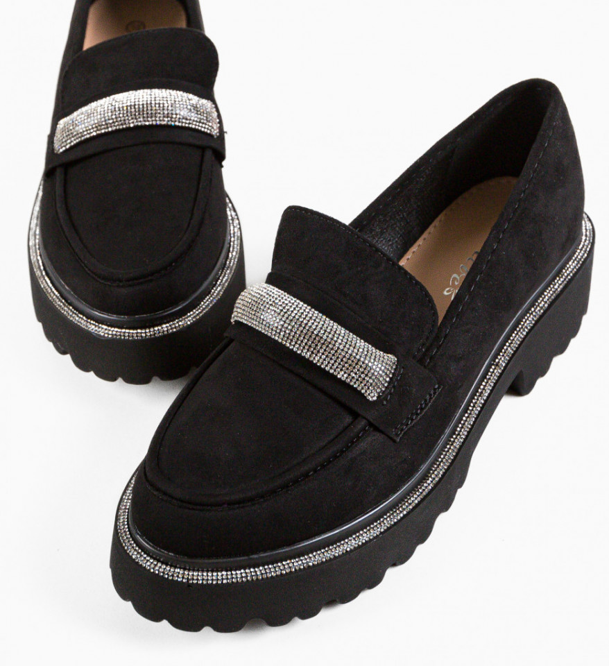 Pantofi Casual Smith Negri - Img 4