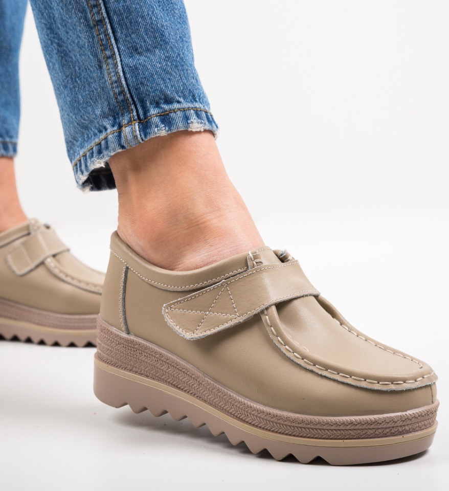 Pantofi Casual Straif Bej - Img 10