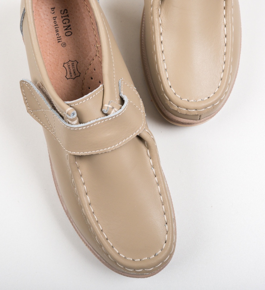 Pantofi Casual Straif Bej - Img 13