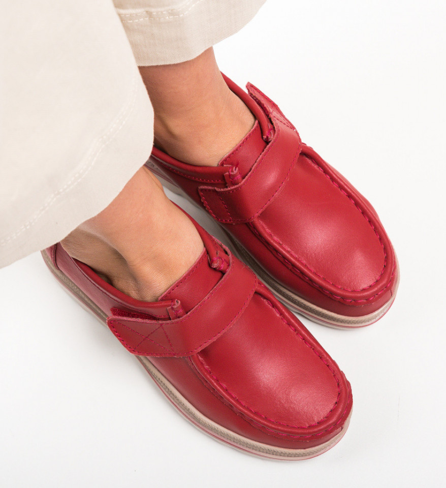 Pantofi Casual Straif Rosii - Img 2
