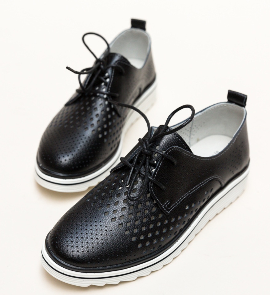 Pantofi Casual Tone Negri - Img 10