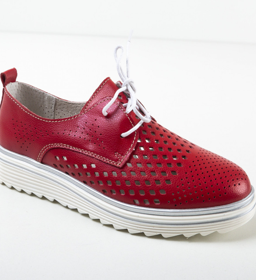 Pantofi Casual Tone Rosii - Img 2