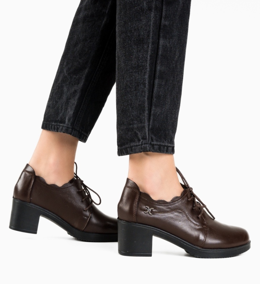 Pantofi Casual Tyborc Maro - Img 11