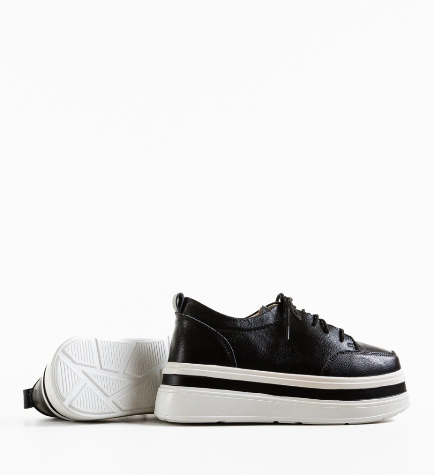 Pantofi Casual Varlas Negri - Img 3