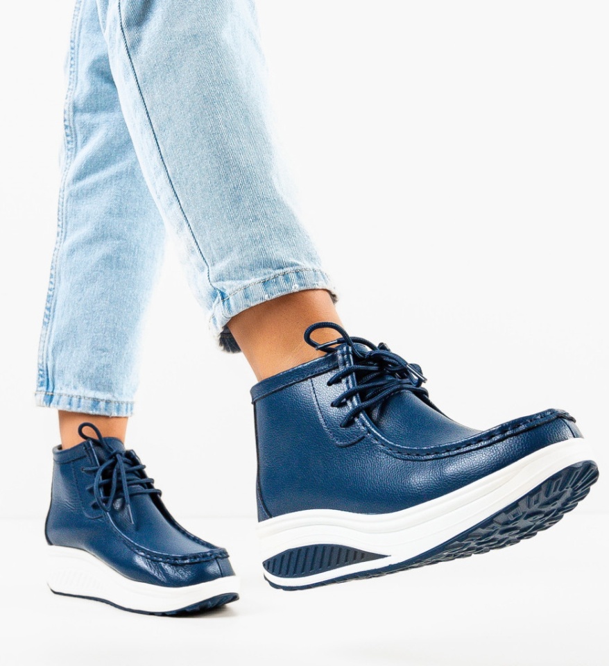 Pantofi Casual Vinto Bleumarin - Img 6
