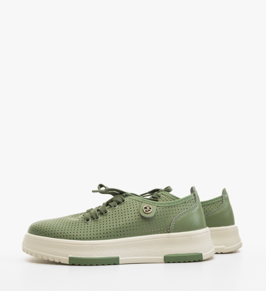 Pantofi Casual Ygrysha Verzi - Img 2