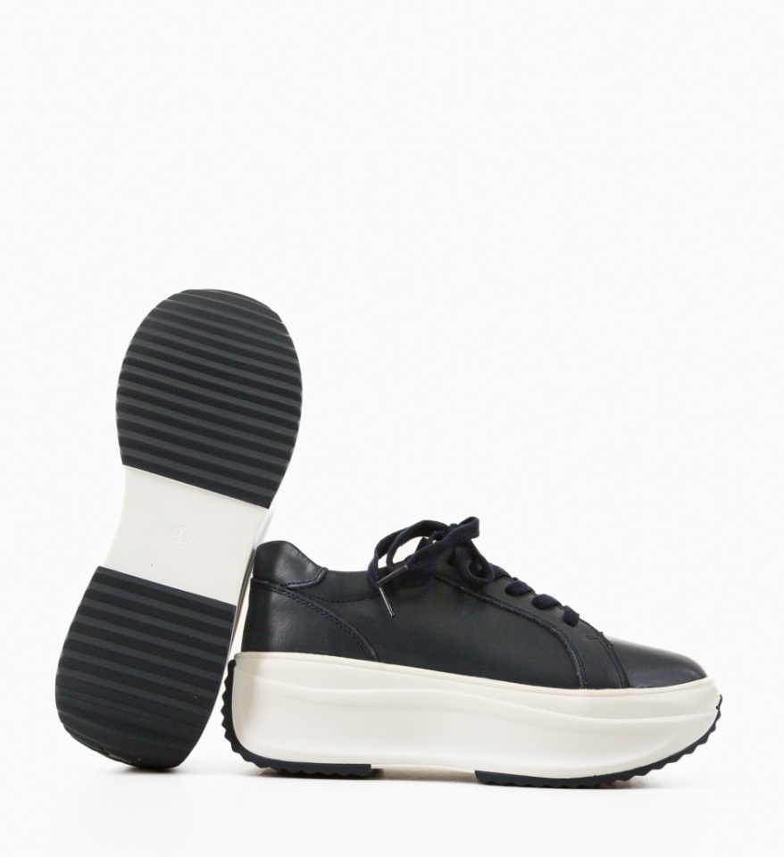 Pantofi Casual Yrna Bleumarin - Img 3