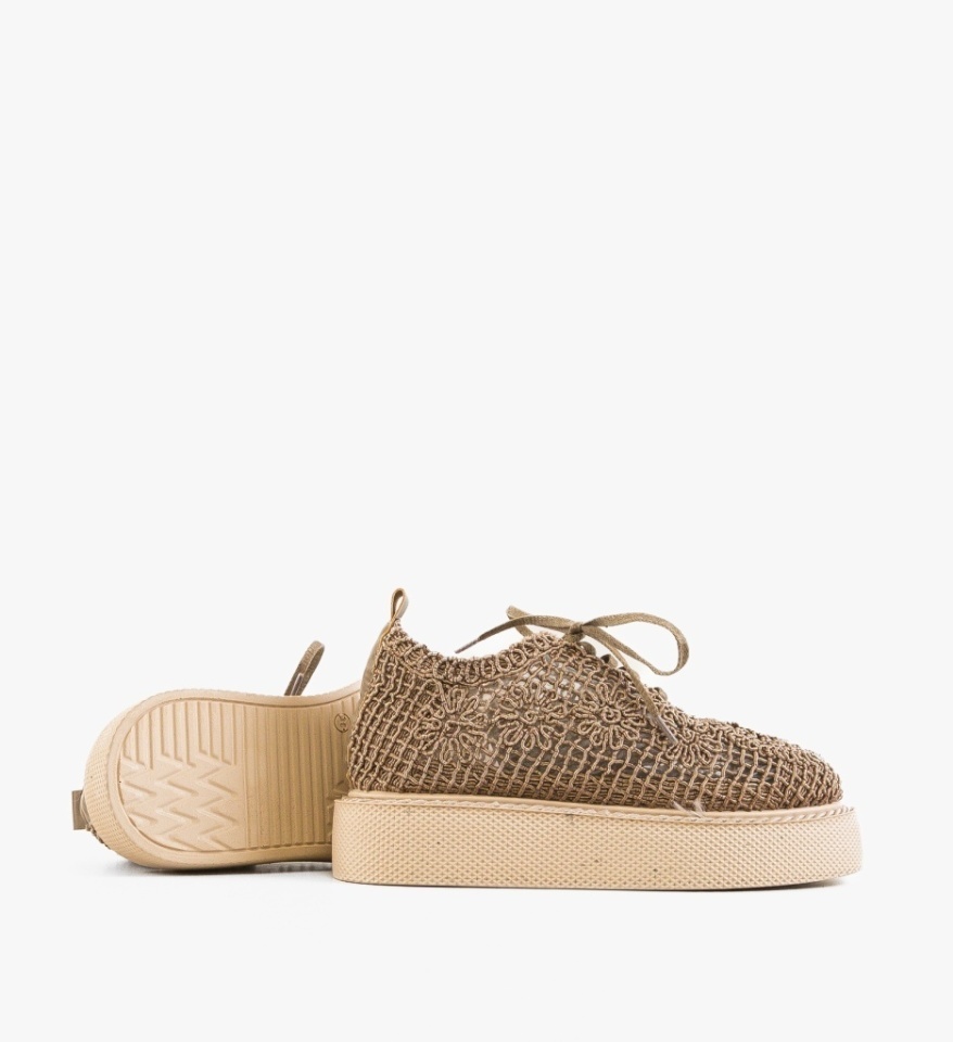 Pantofi Casual Ystory Khaki 3 - Img 8