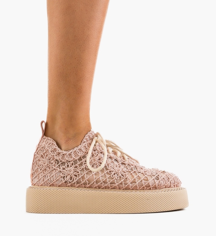 Pantofi Casual Ystory Roz 2 - Img 2