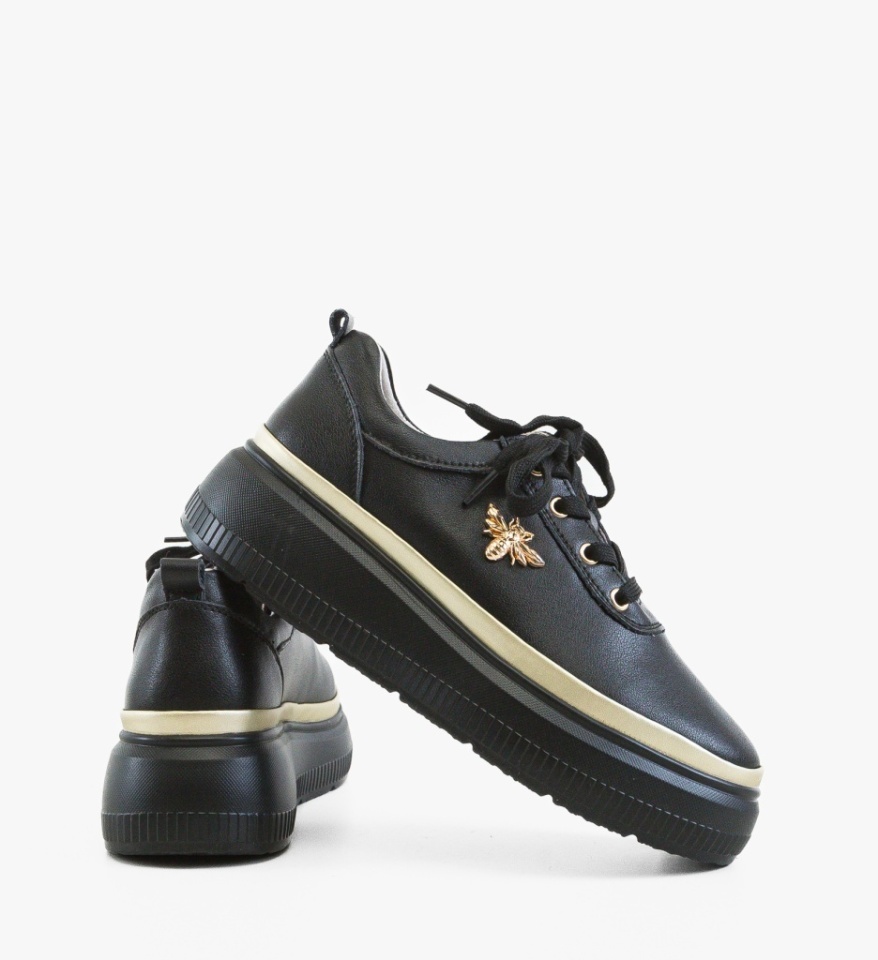 Pantofi Casual Zumzy Negri - Img 3