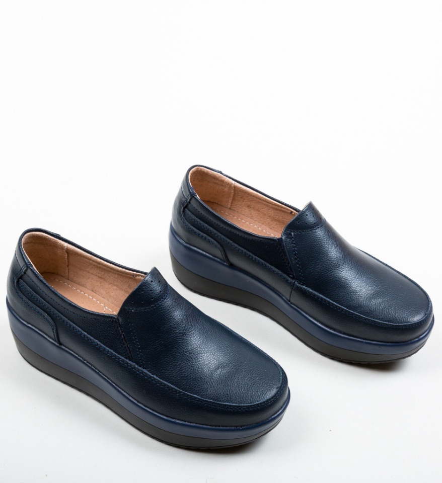 Pantofi Casul Freeman Bleumarin - Img 13