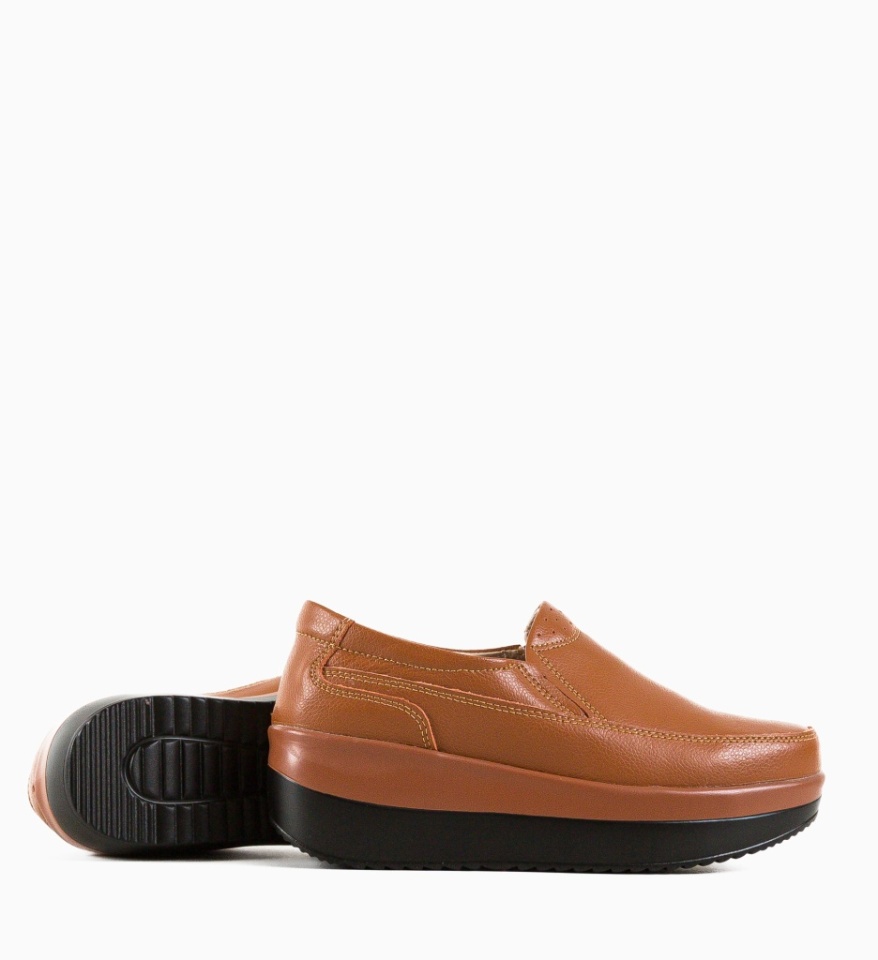 Pantofi Casul Freeman Camel 2 - Img 2