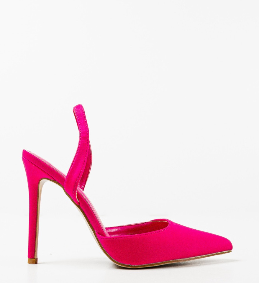 Pantofi cu toc Ruruma Fuchsia - Img 8