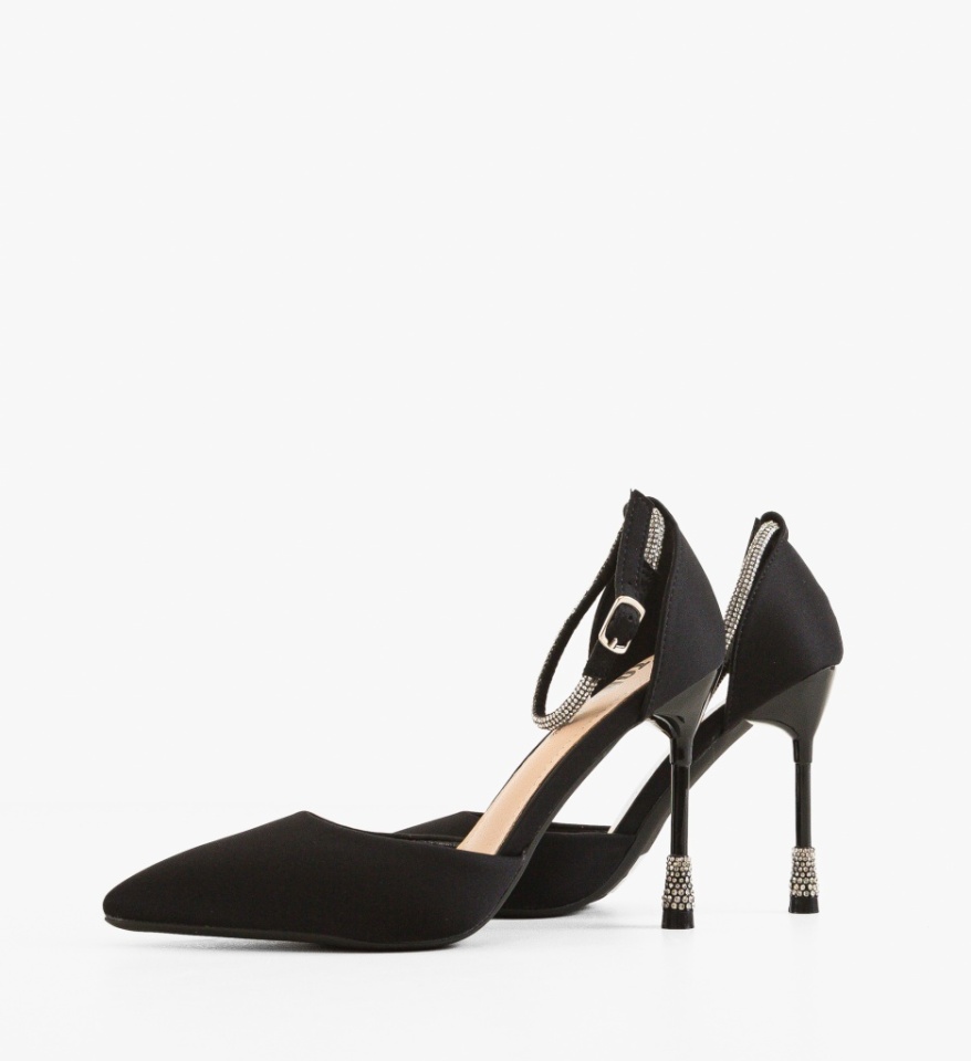 Pantofi cu toc Yanu Negre - Img 3