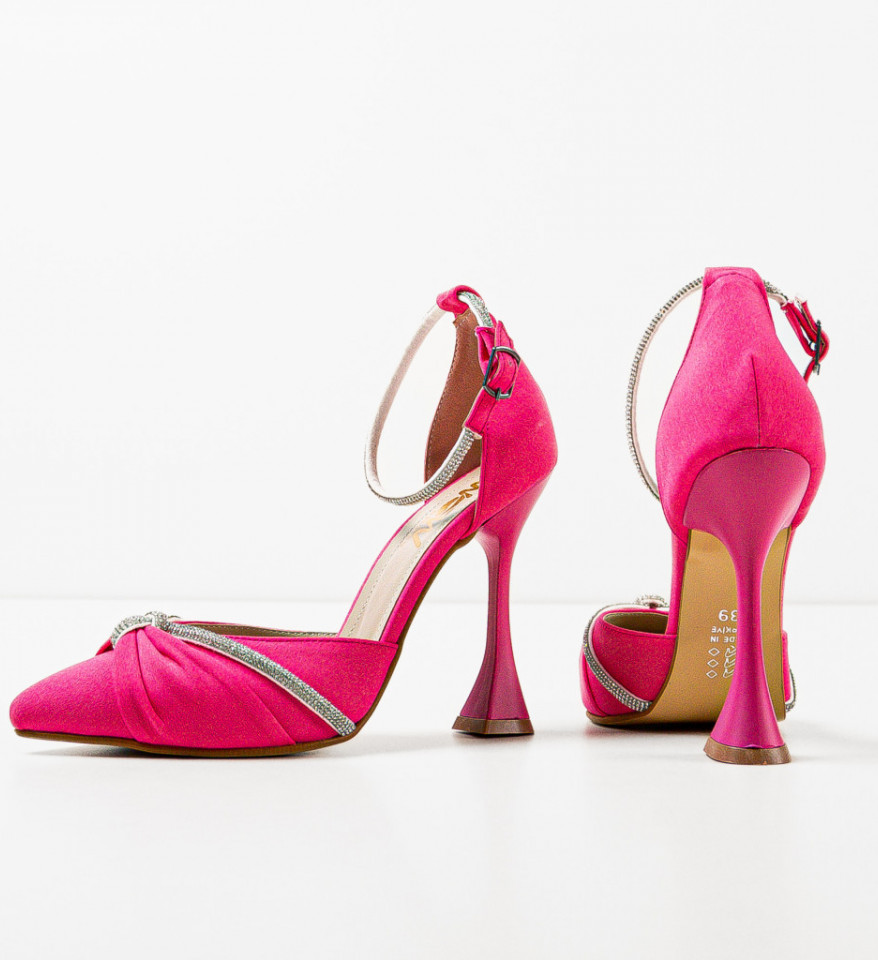 Pantofi dama Ampyl Roz - Img 5