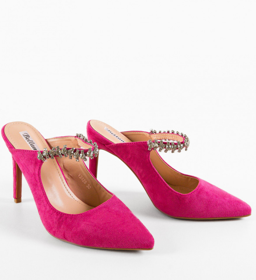 Pantofi dama Anat Fuchsia - Img 4