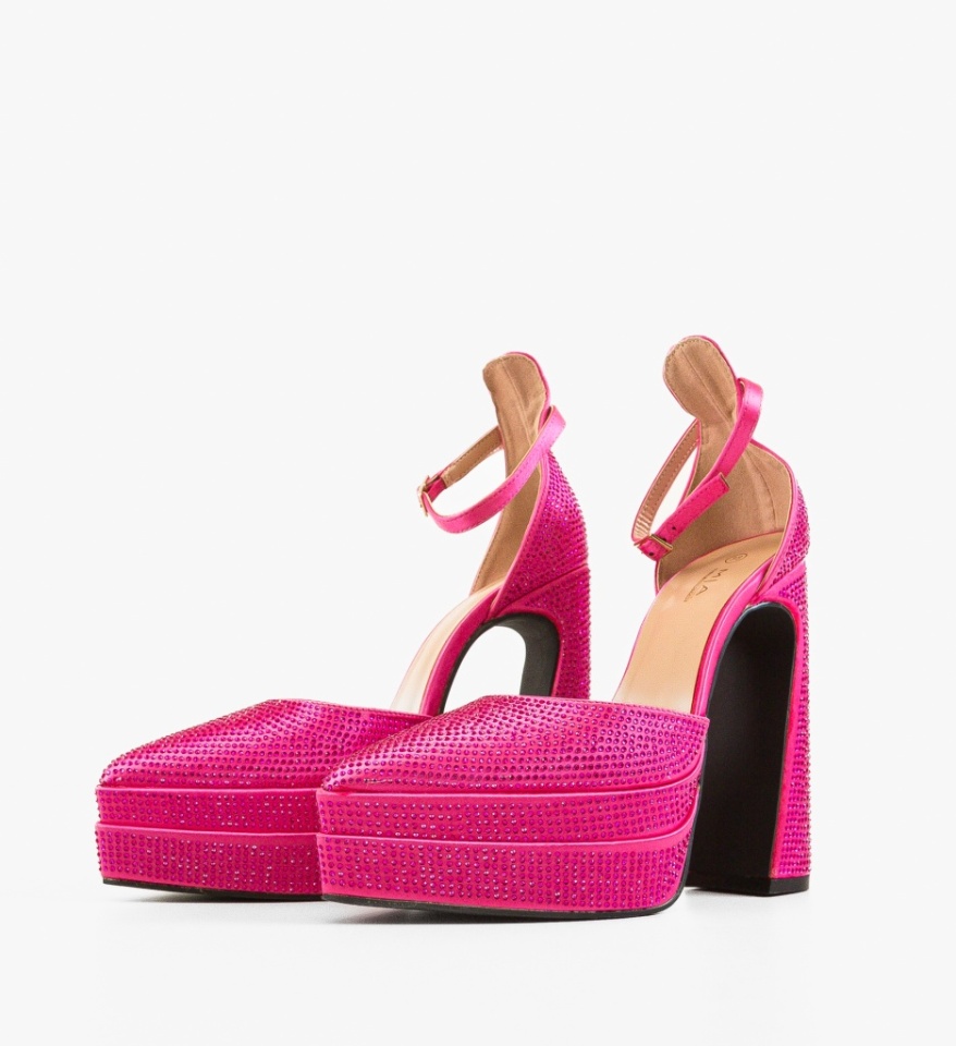 Pantofi dama Apoor Fuchsia - Img 2