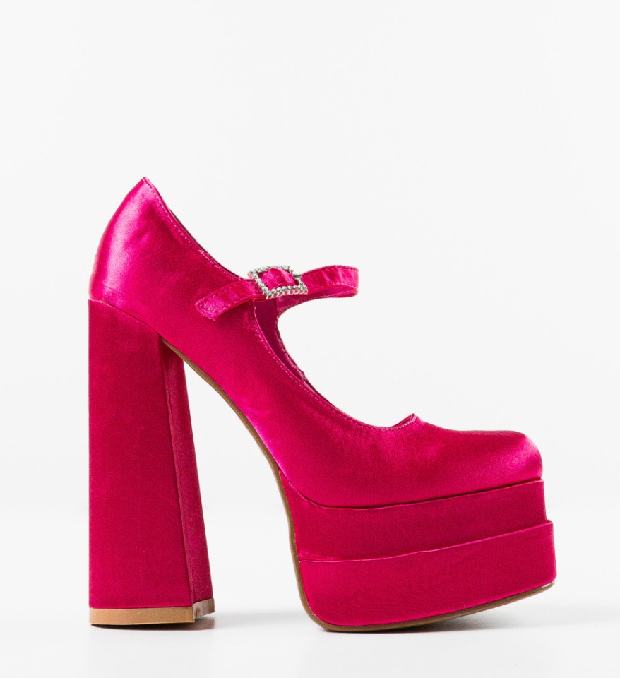 Pantofi dama Appro Fuchsia - Img 9