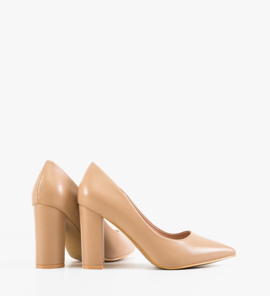 Pantofi dama Athena Nude - Img 4