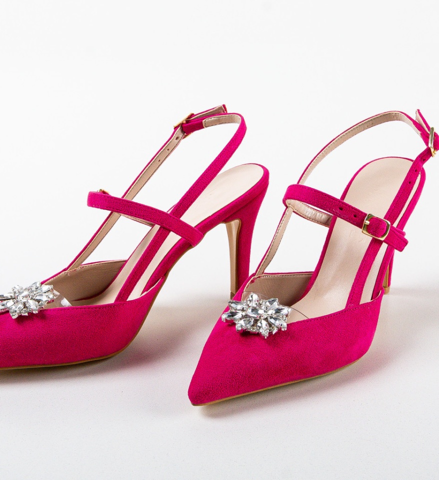 Pantofi dama Bilfox Fuchsia - Img 9