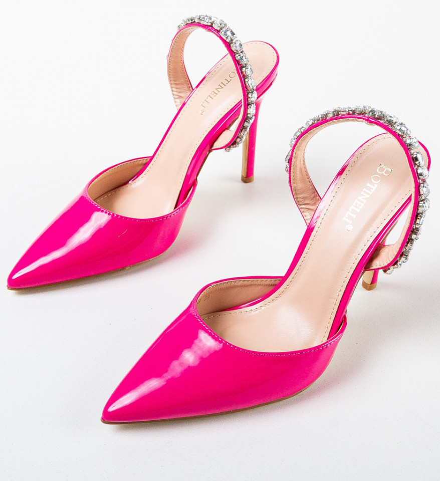Pantofi dama Bleom Fuchsia - Img 3