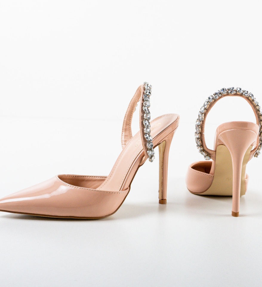 Pantofi dama Bleom Nude - Img 10