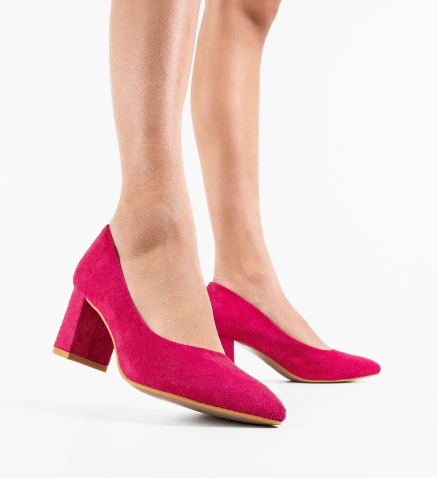 Pantofi dama Brook Fuchsia - Img 7