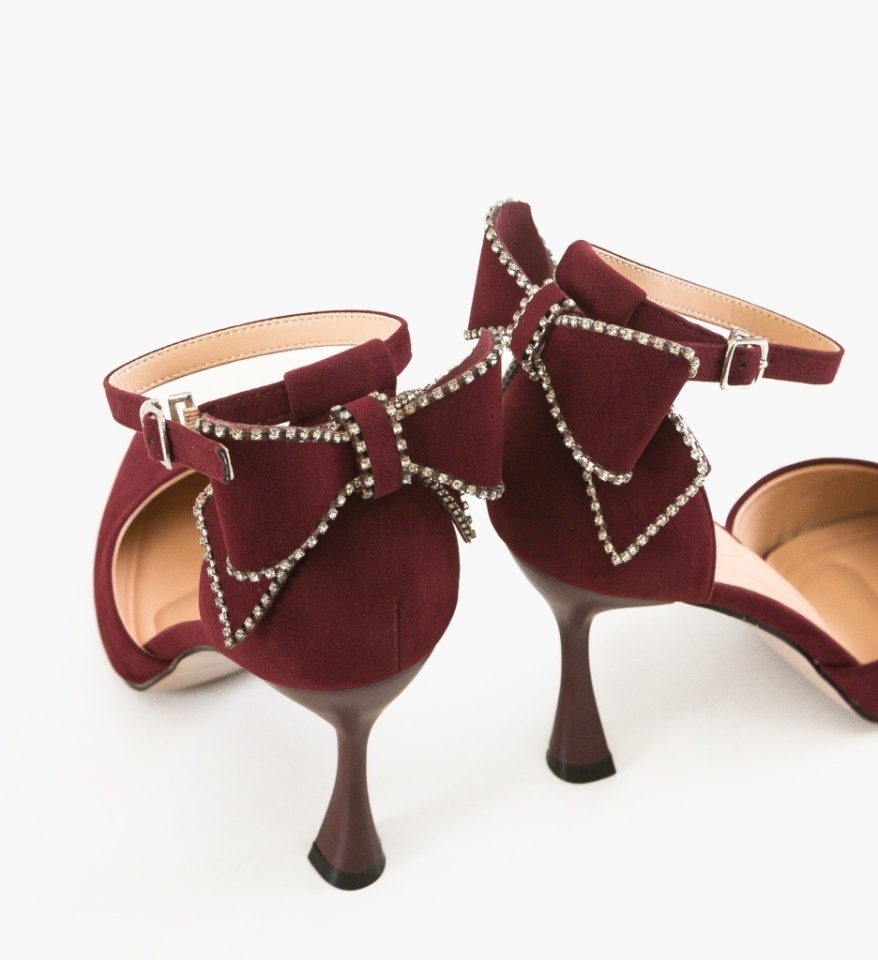 Pantofi dama Burdy Grena - Img 3