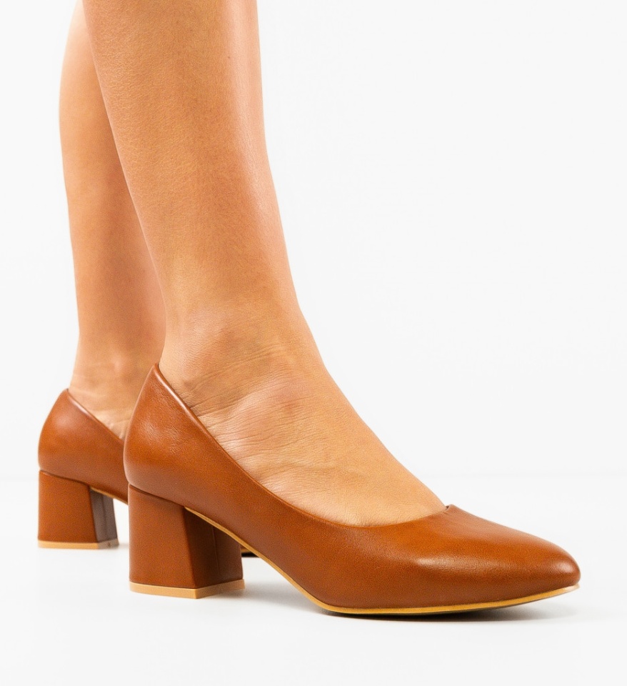 Pantofi dama Cobb Camel - Img 6