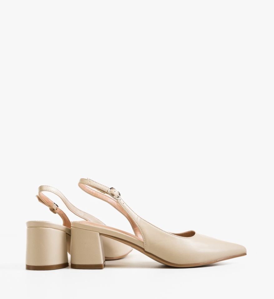 Pantofi dama Ellery Bej - Img 3