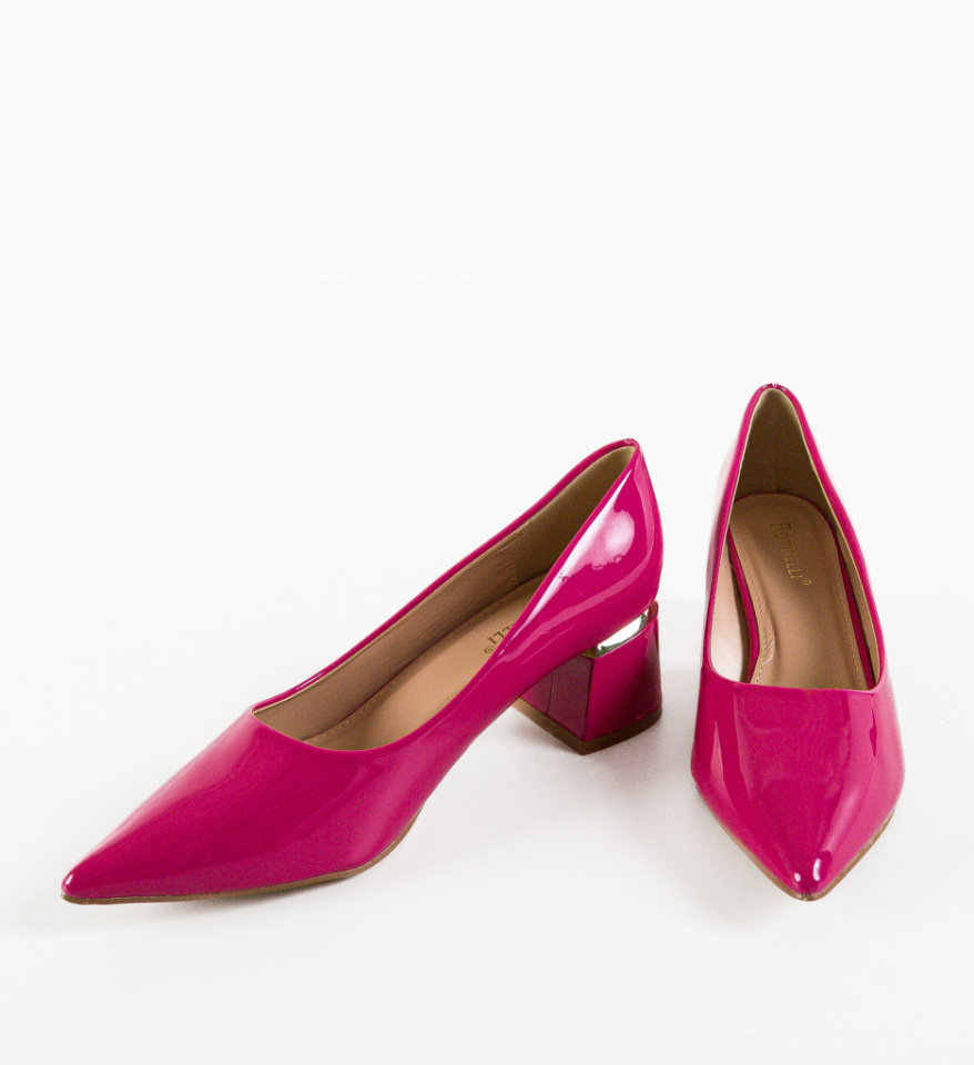 Pantofi dama Fedlimi Fuchsia - Img 3