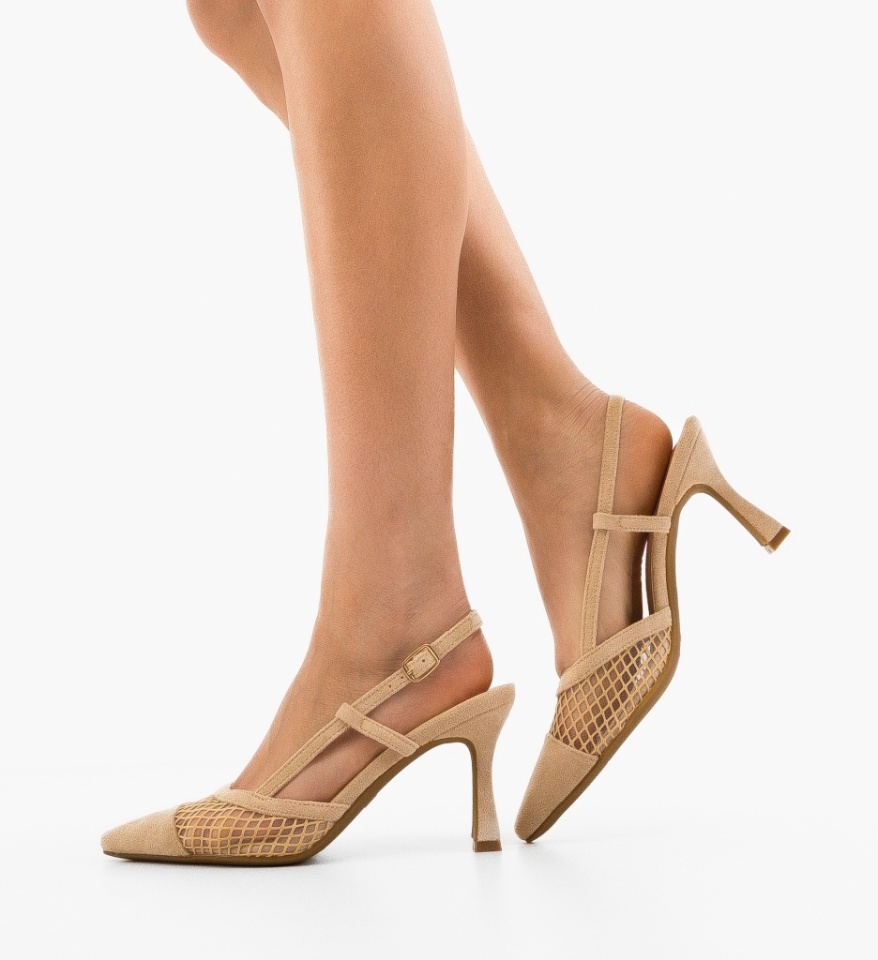 Pantofi dama Felix Khaki - Img 4