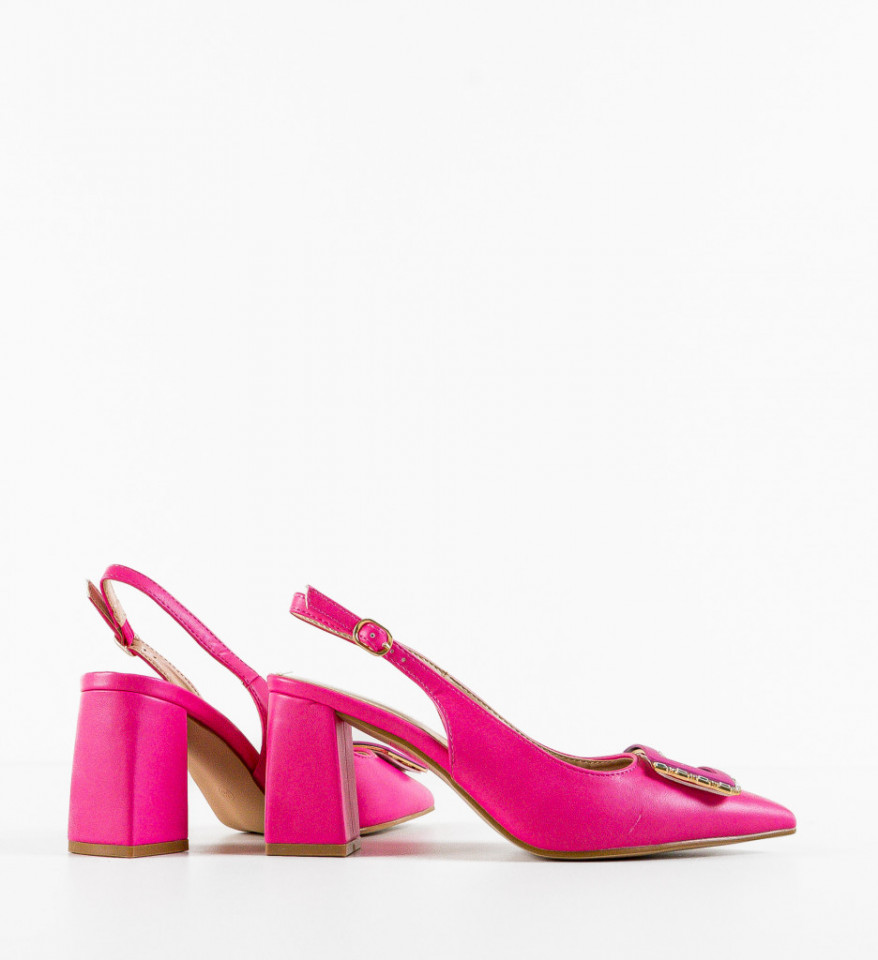Pantofi dama Gentalya Fuchsia - Img 2