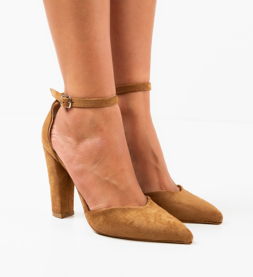 Pantofi dama Gizmo Camel - Img 6