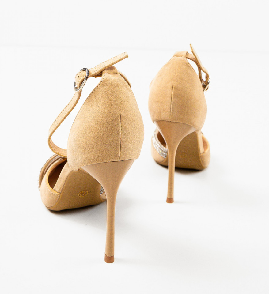 Pantofi dama Jagger Bej - Img 4